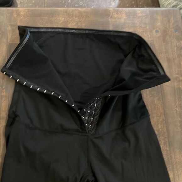 High Waist tummy Compression control Corset Yoga Pants Leggings Large - Picture 7 of 11